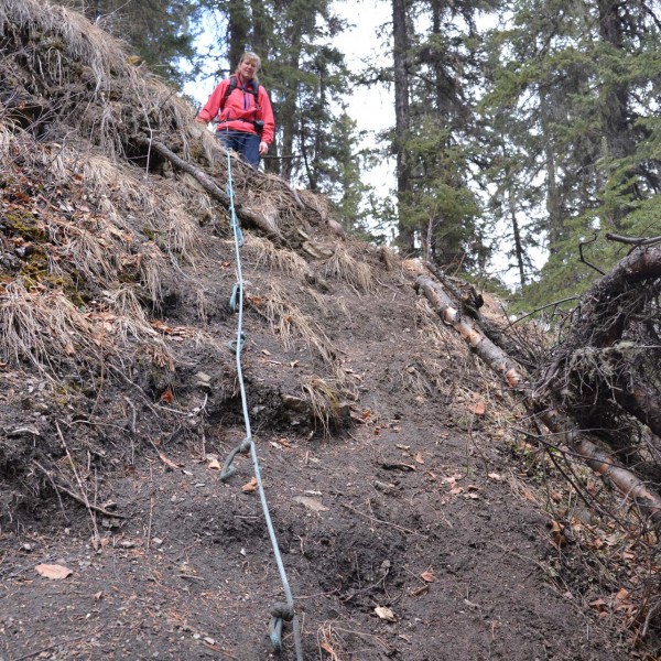 Not an easy hike