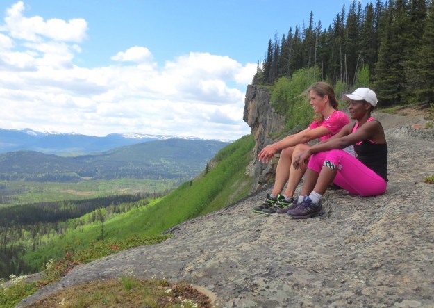 Training on Bergeron Cliffs