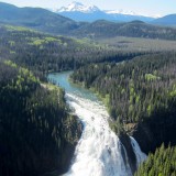 Kinuseo Falls From Drone