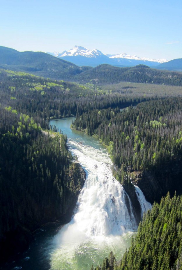 Kinuseo Falls From Drone