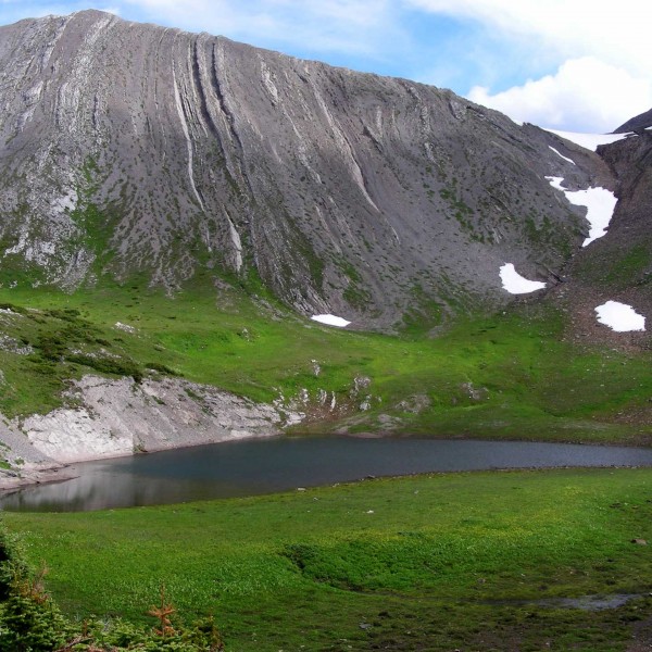 Lakelet above Windfall Lake Lakelet above Windfall Lake