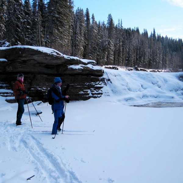 Cross Country Skiing Flatbed Creek 2